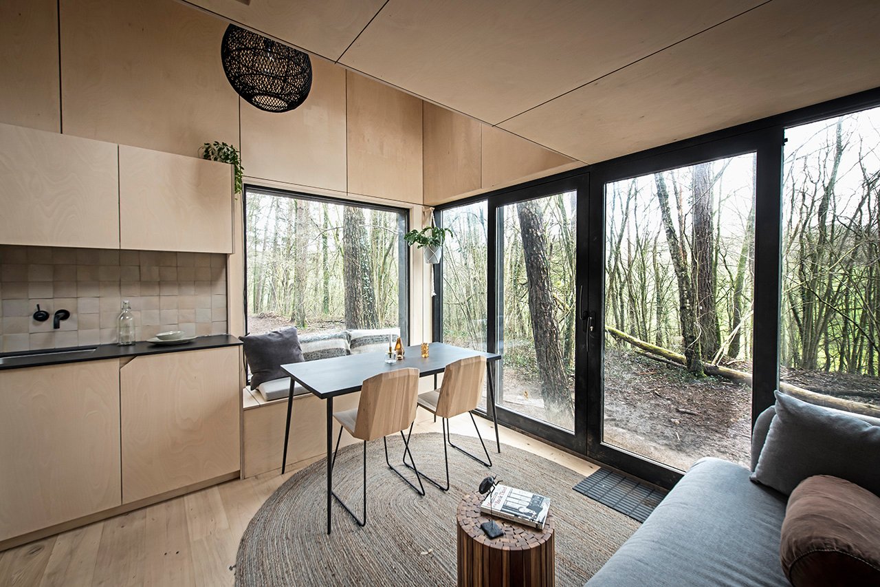 ICI Belgium, inside a treehouse - Ethnicraft Project