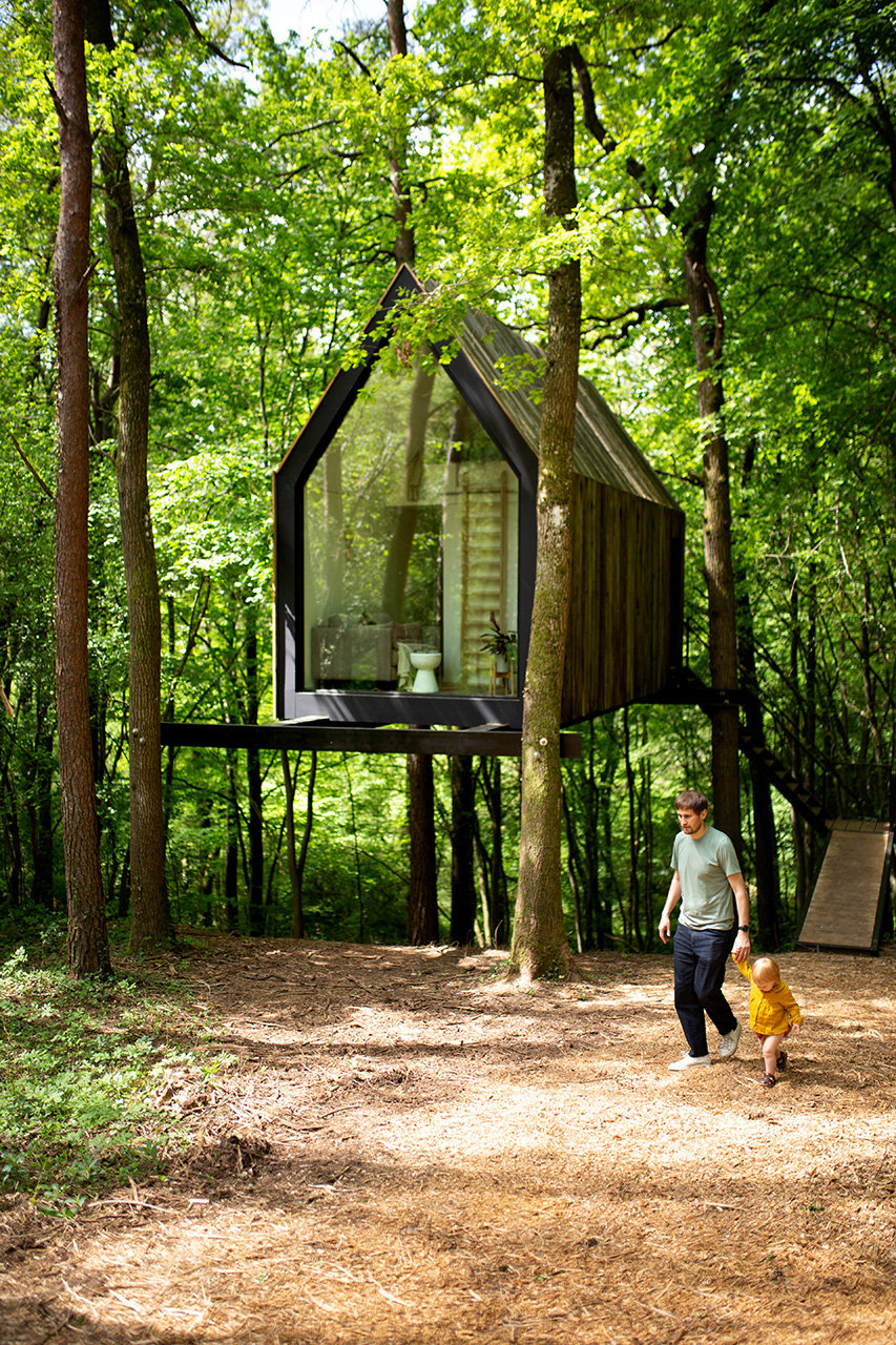 ICI, Belgium - Treehouse - Ethnicraft Project