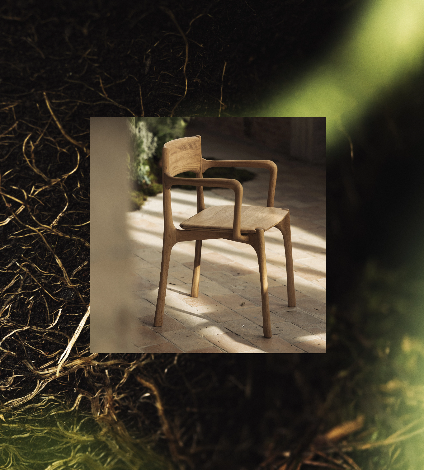 Ethnicraft Chaise - PI Oak