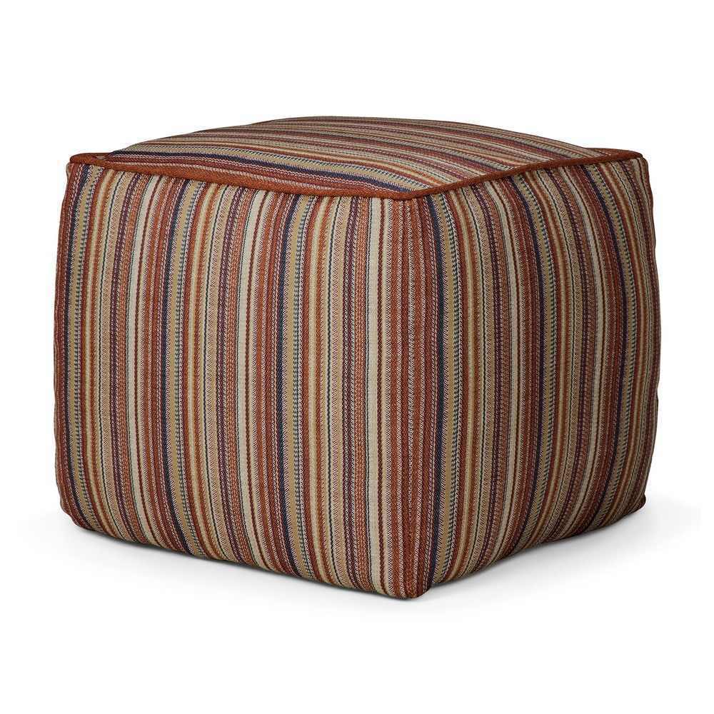 20181_Zahara_outdoor_pouf_Terra_Stripe_fabric_Under_belgian_skies_Ethnicraft