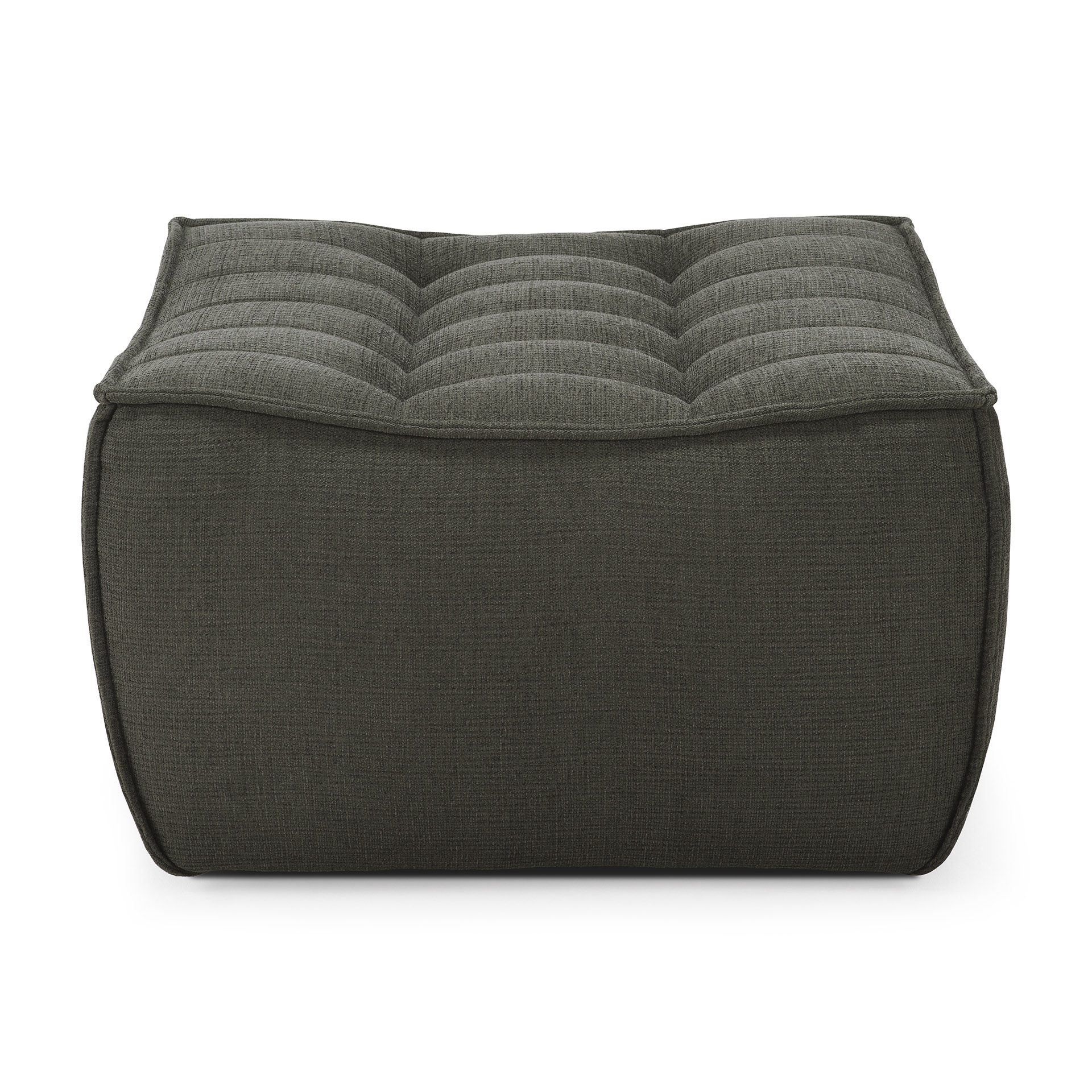 20259_Sofa N701_footstool_Moss Eco fabric_front_cut_WEB