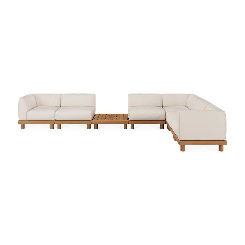 22222_10409_10411_10413_10414_Monocle_outdoor_modular_sofa_set_teak_aluminium_White_fabric_Under_belgian_skies_Ethnicraft