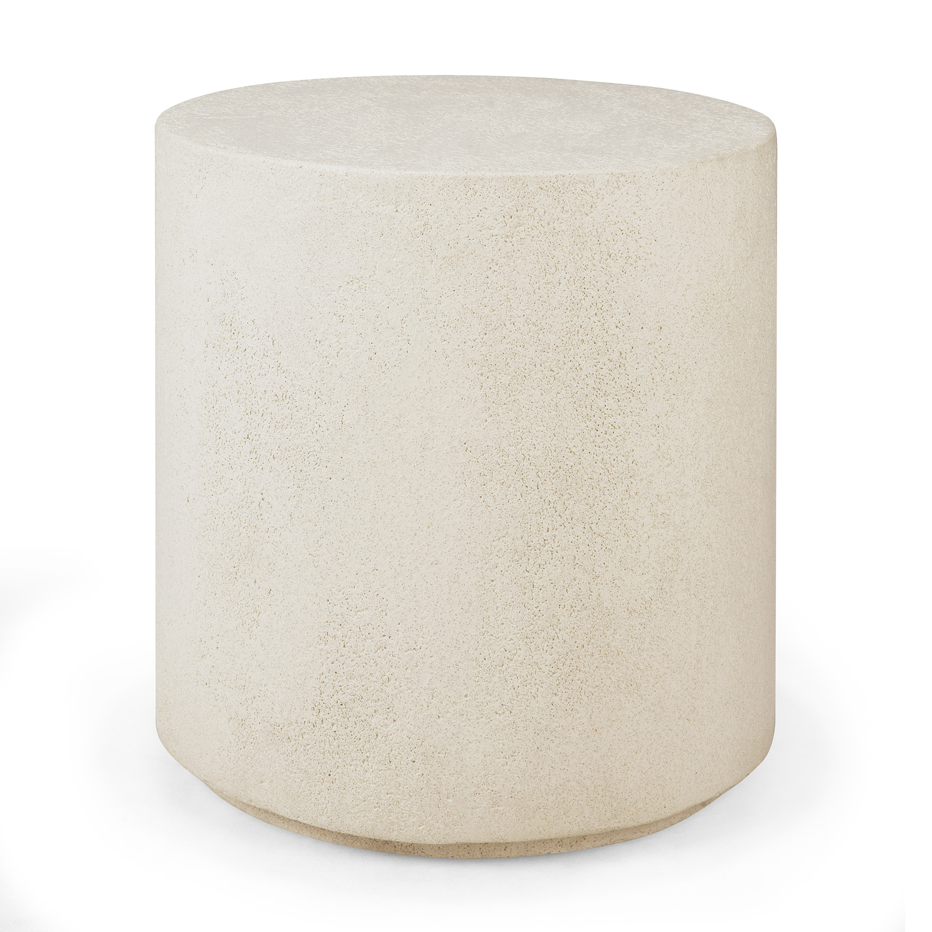 Elements_side_table_Microcement_off_white_round_Ethnicraft