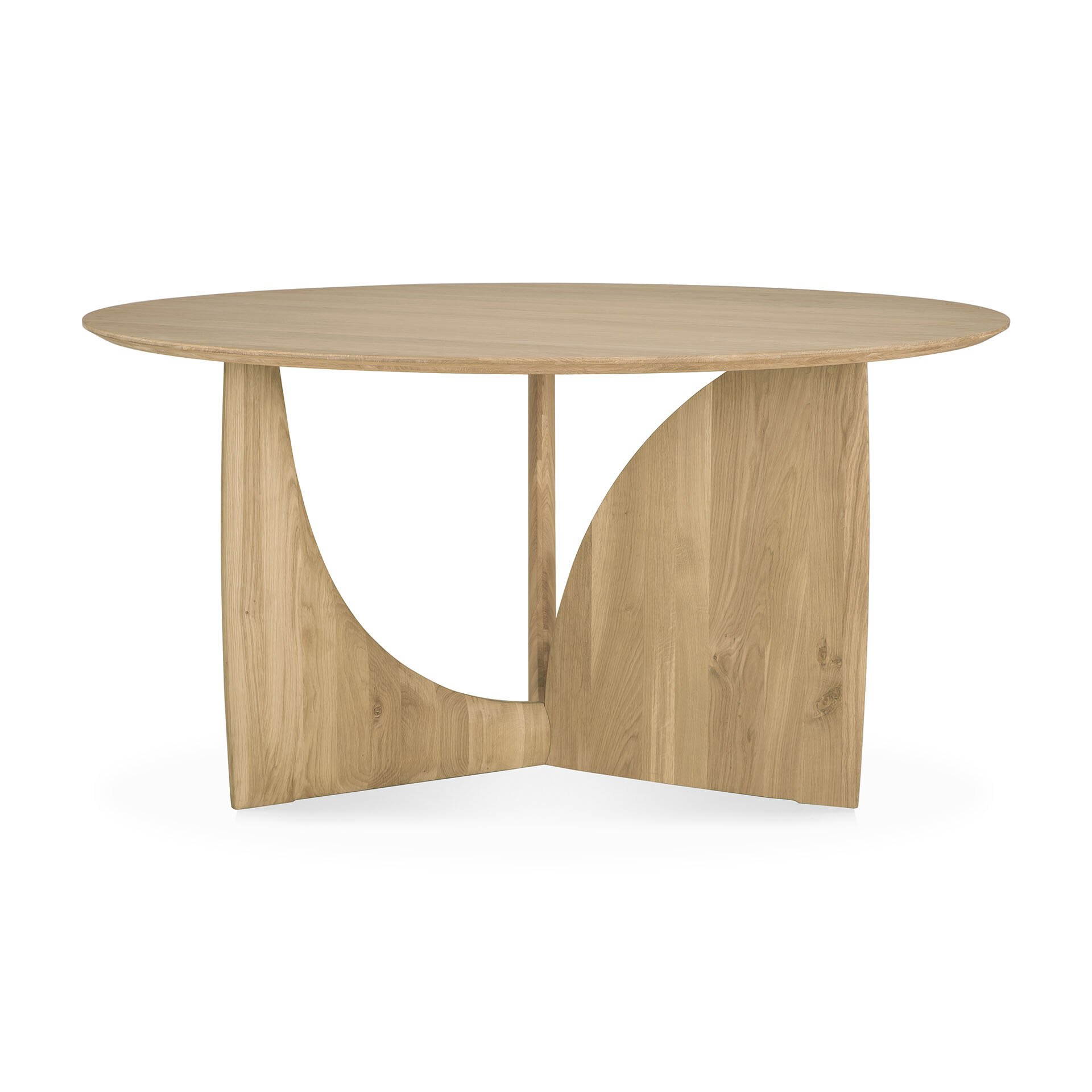 Geometric_dining_table_oak_Round_Ethnicraft