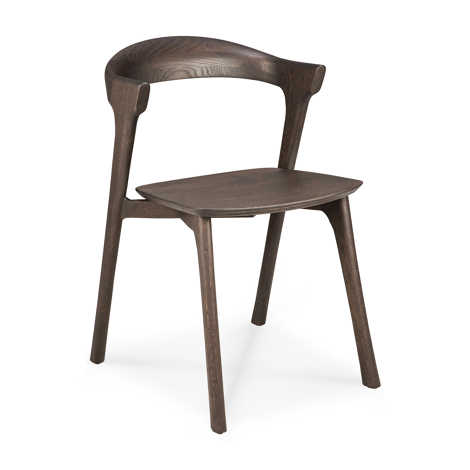 Bok dining chair - Brown oak -varnished - Ethnicraft