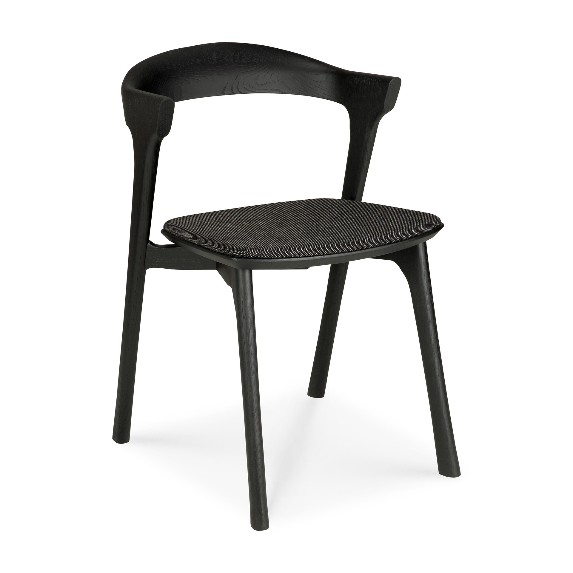 Bok_dining_chair_varnished_oak_black_Soft_Black_fabric_Ethnicraft