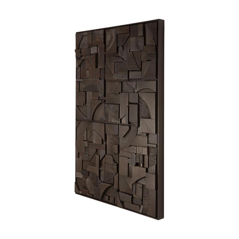 Bricks_wall_art_dark_brown_wooden_frame_rectangular_29993_Ethnicraft