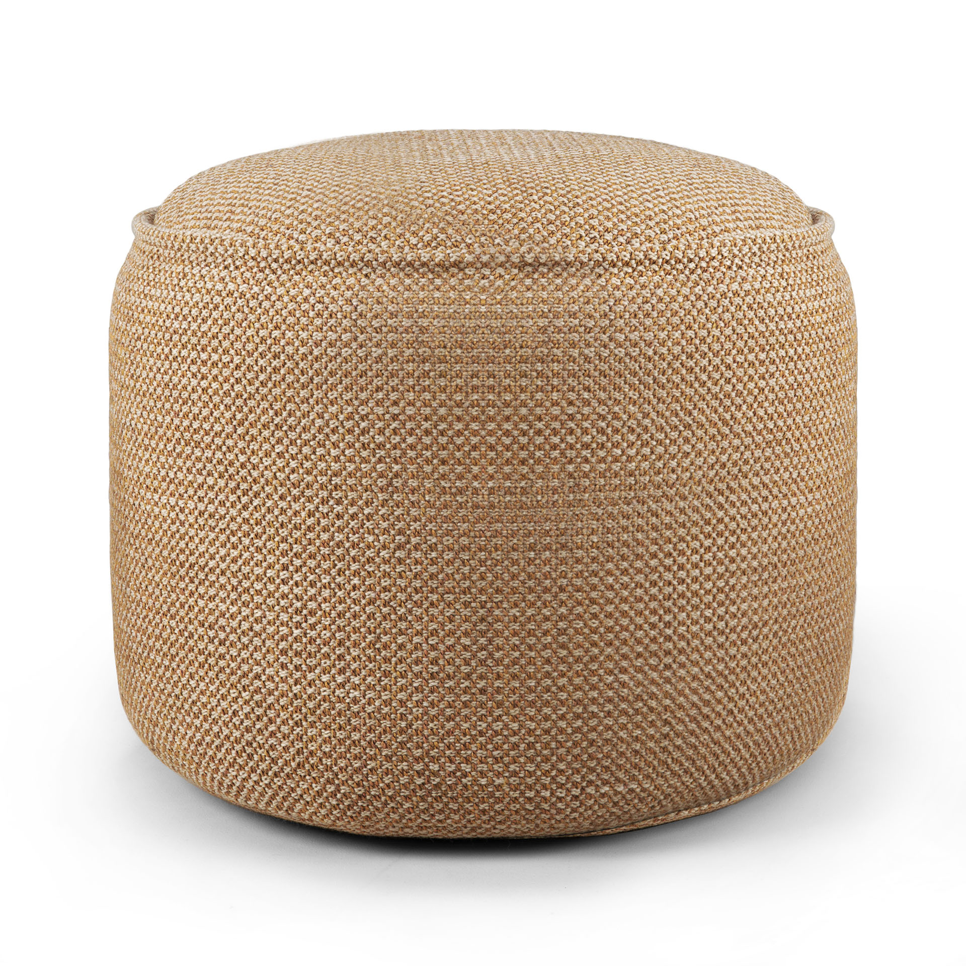 Donut_outdoor_pouf_checked_marsala_ethnicraft