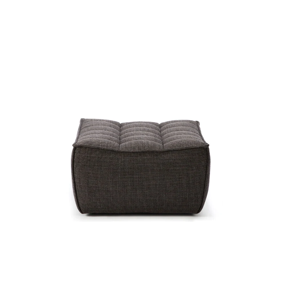 N701 sofa - footstool - dark grey