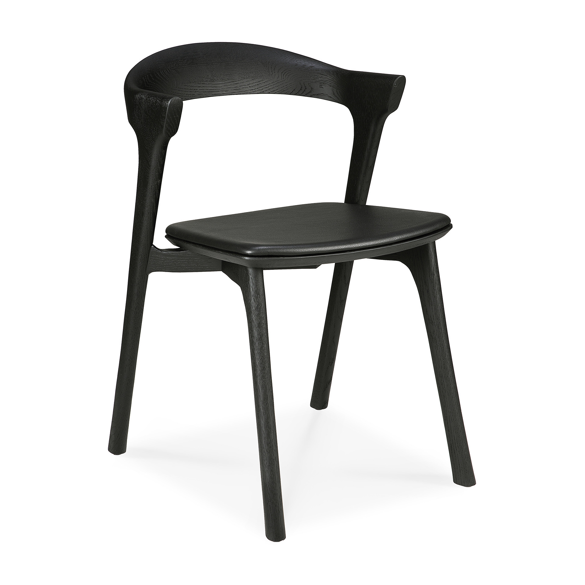 Oak_Bok_black_dining_chair_black_leather_side_Ethnicraft