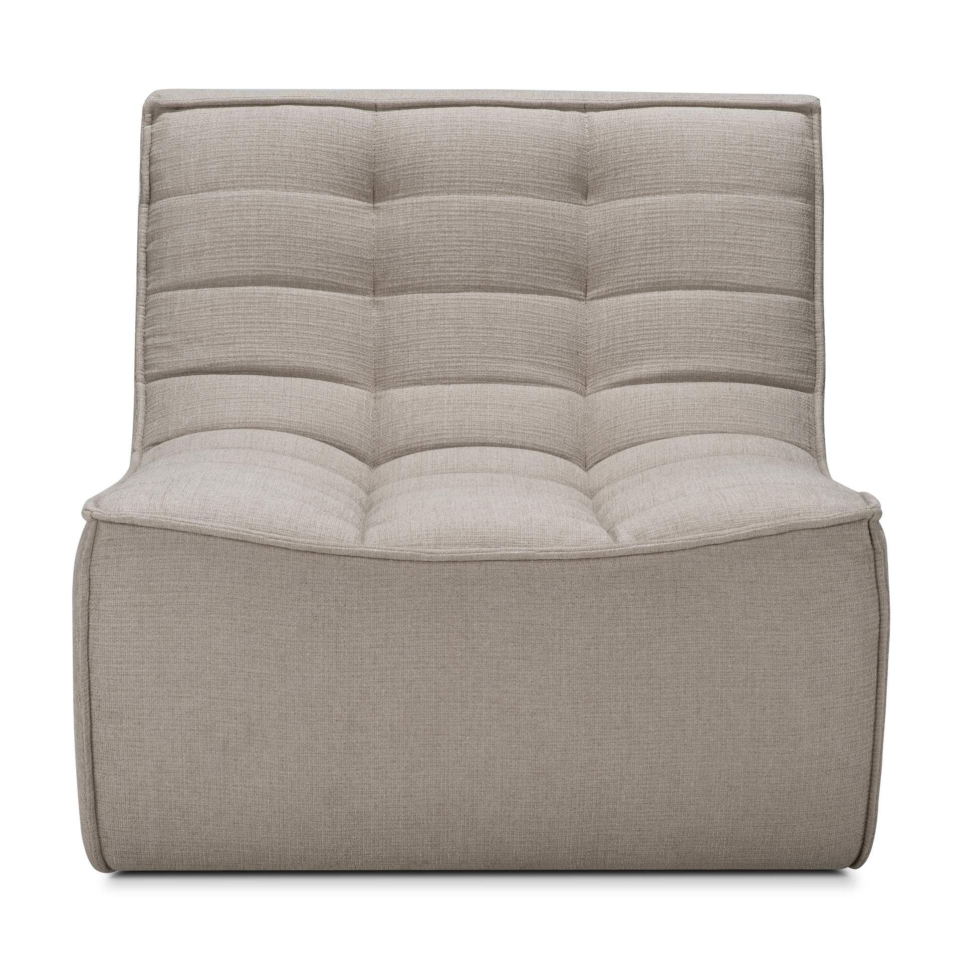 Sofa N701_1 seater_Ecru_Eco_Fabric_Ethnicraft